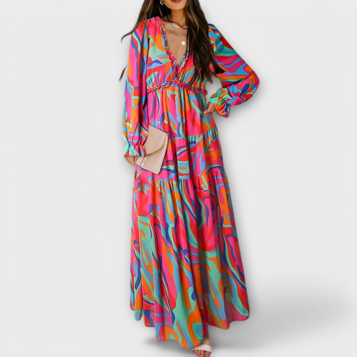 Francesca™ | Vintage Look Maxi Dress