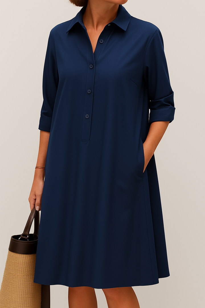 Kingsley™ | Classic Shirt Dress