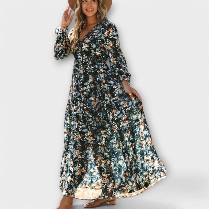Francesca™ | Vintage Look Maxi Dress