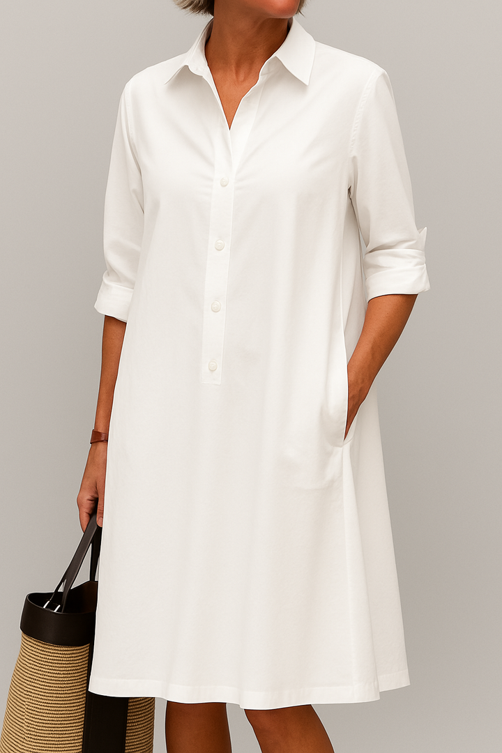 Kingsley™ | Classic Shirt Dress