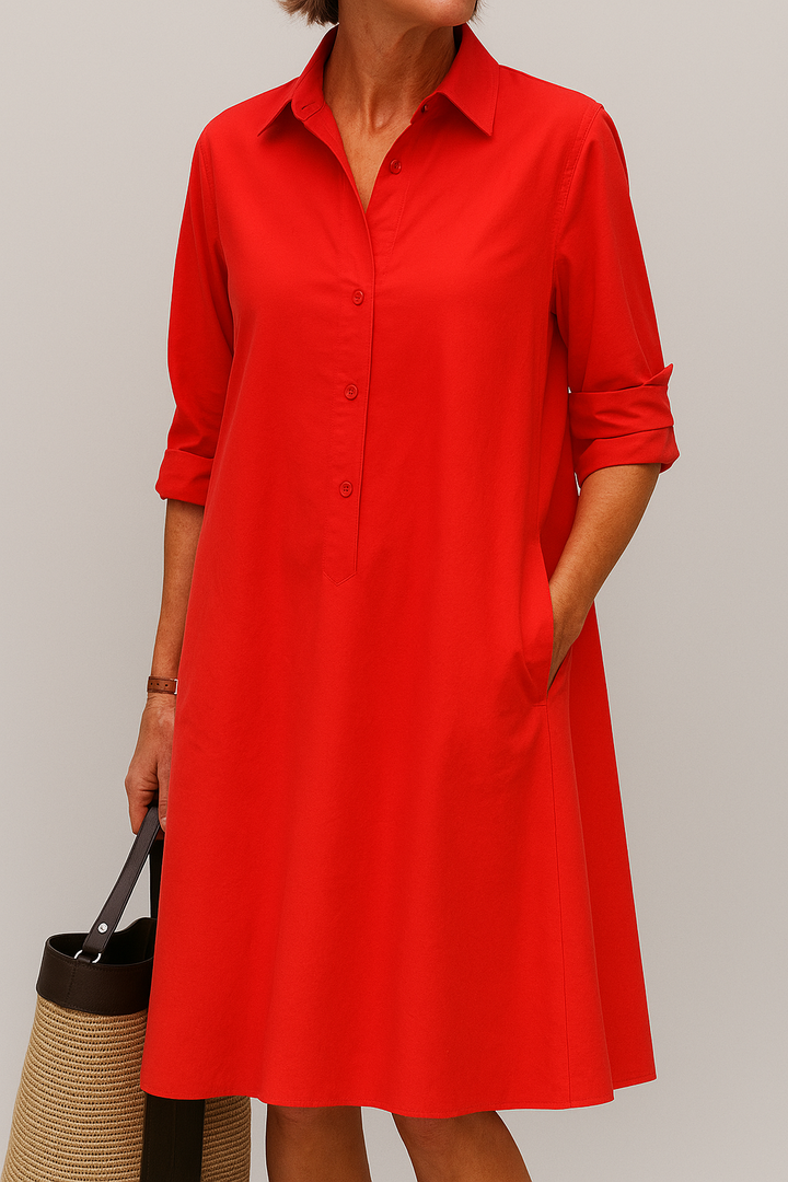 Kingsley™ | Classic Shirt Dress