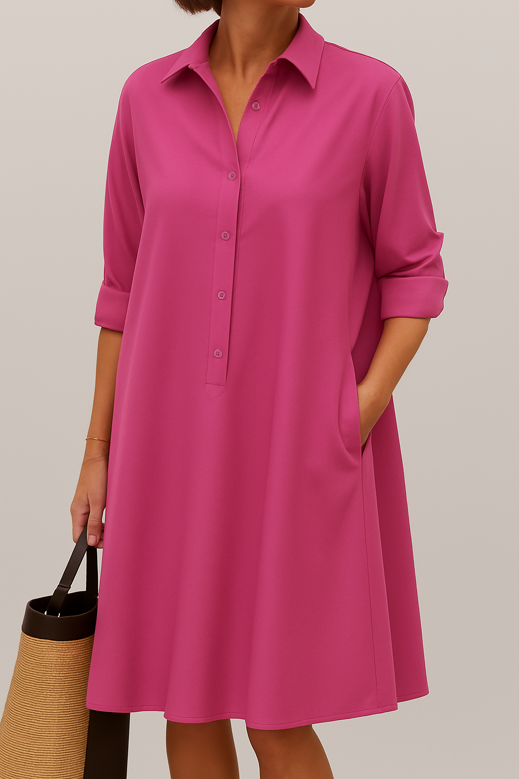 Kingsley™ | Classic Shirt Dress