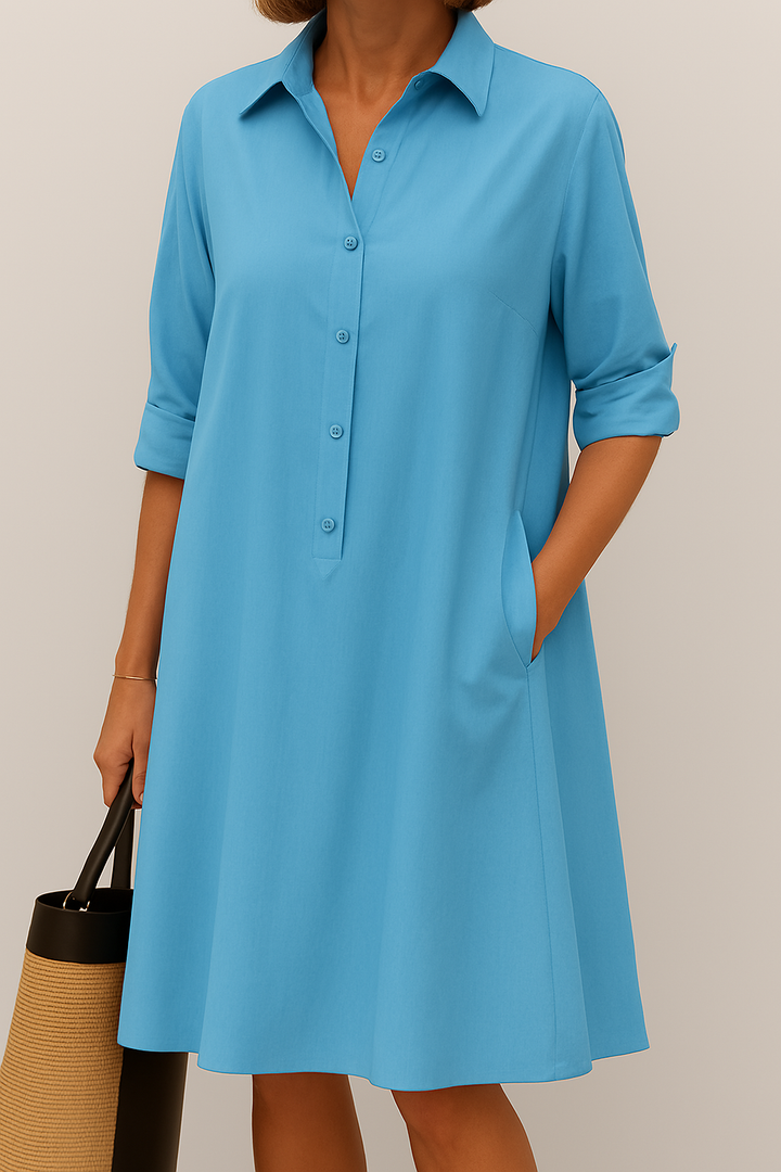 Kingsley™ | Classic Shirt Dress