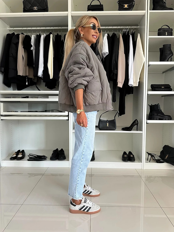 Clarissa™ | Oversized Quilted Jacket