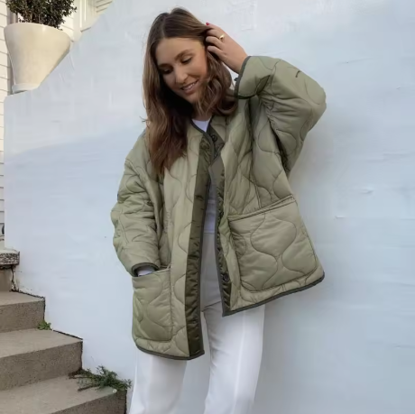 Sofia™ | Oversized Quilted Jacket