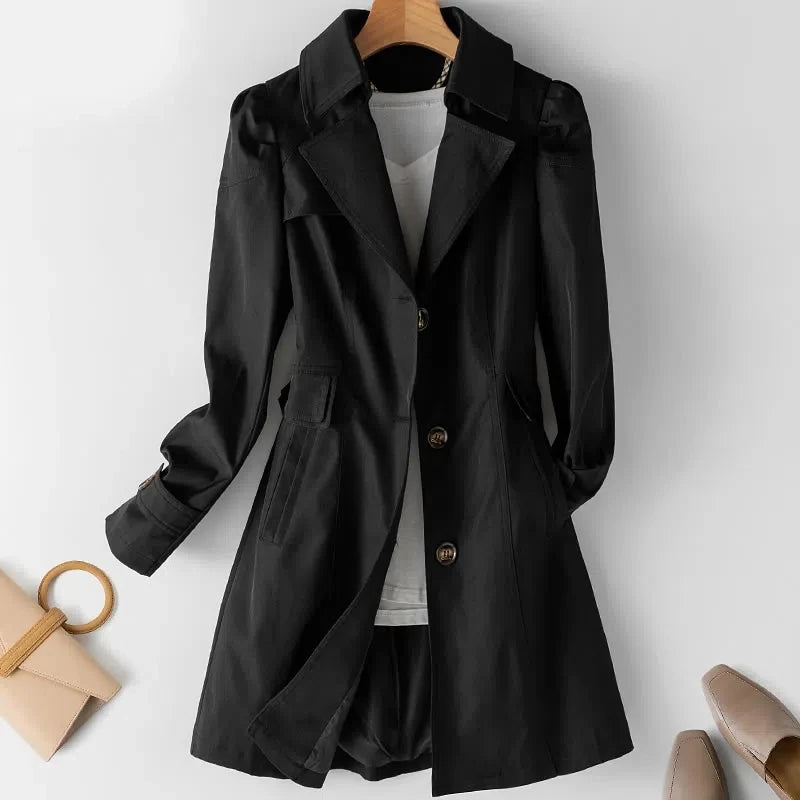 Roselyn™ | Elegant Classic Trench Coat