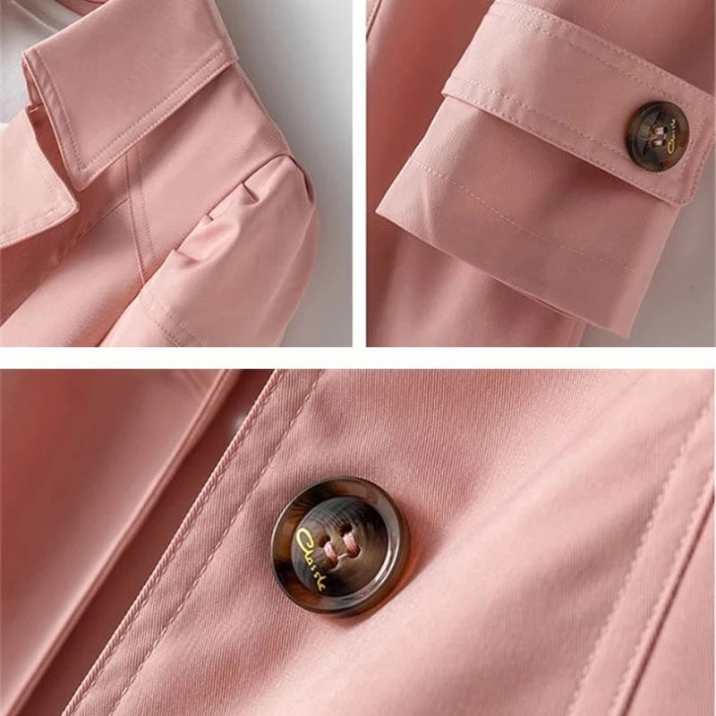 Roselyn™ | Elegant Classic Trench Coat