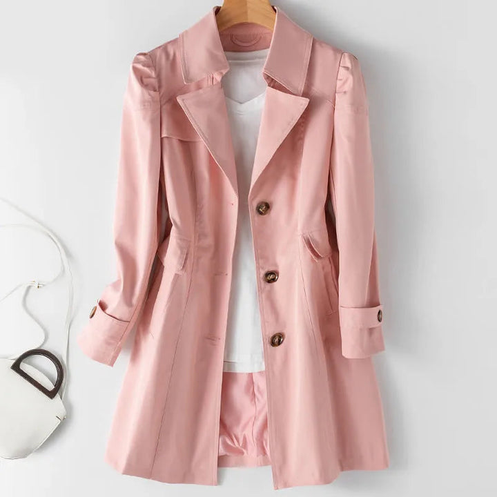 Roselyn™ | Elegant Classic Trench Coat